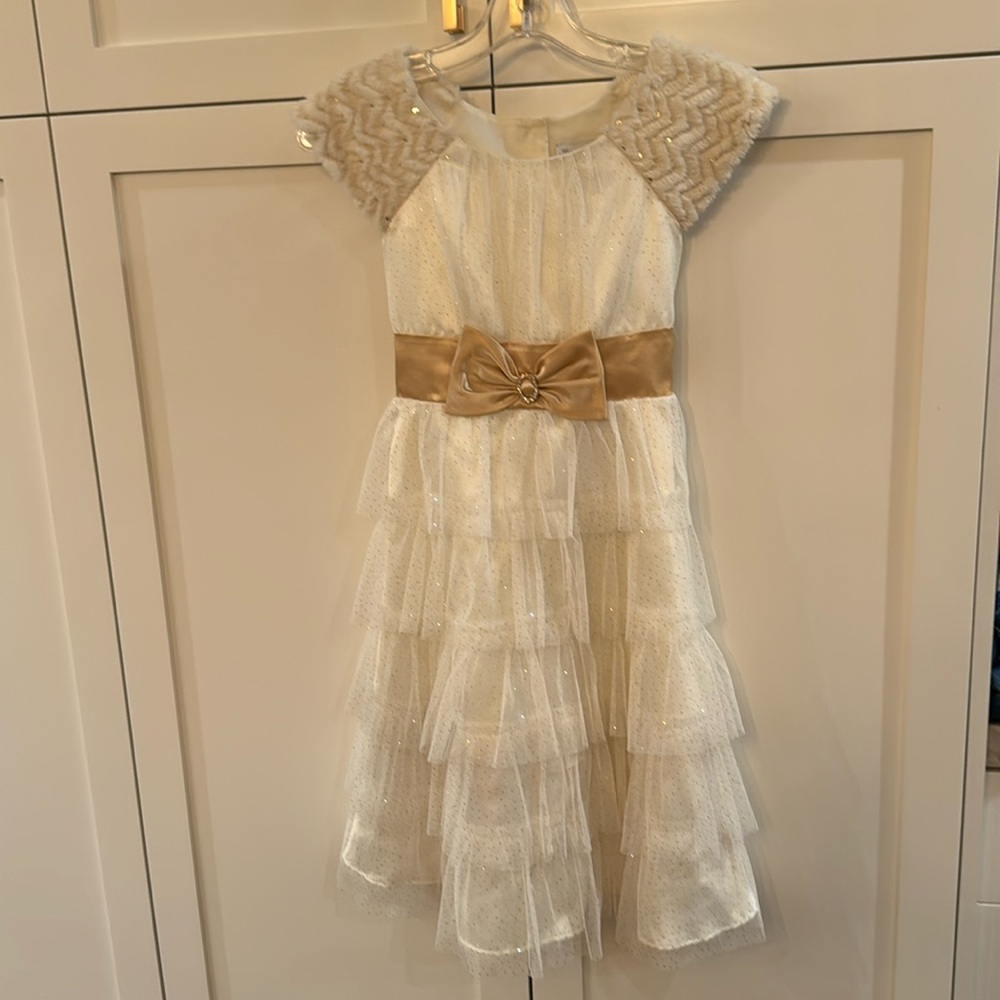 Ivory special occasion dress